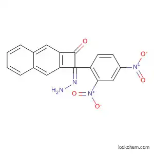 Molecular Structure of 89185-32-0 (Cyclobuta[b]naphthalen-1(2H)-one, (2,4-dinitrophenyl)hydrazone)