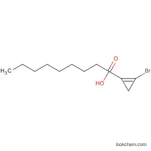 Molecular Structure of 89185-75-1 (1-Cyclopropene-1-nonanoic acid, 2-bromo-)
