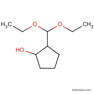 Molecular Structure of 89185-99-9 (Cyclopentanol, 2-(diethoxymethyl)-)