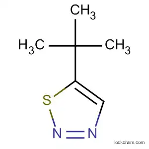 Molecular Structure of 89186-05-0 (1,2,3-Thiadiazole, 5-(1,1-dimethylethyl)-)