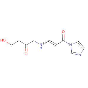 1-(4-Aza-8-hydroxy-6-oxo)oct-2-en-1-oylimidazole(mixture E/Z)