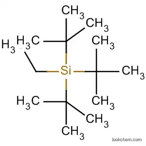Molecular Structure of 89200-88-4 (Silane, tris(1,1-dimethylethyl)ethyl-)