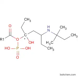 Molecular Structure of 89222-57-1 (Phosphonic acid, [3-[(1,1-dimethylpropyl)amino]-1-hydroxypropyl]-,
diethyl ester)
