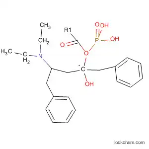 Molecular Structure of 89222-60-6 (Phosphonic acid, [3-(diethylamino)-1-hydroxypropyl]-, bis(phenylmethyl)
ester)
