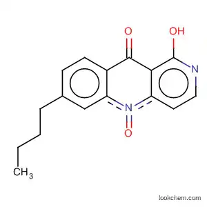 Molecular Structure of 89223-16-5 (2-Phenazinol, 7-butyl-, 5,10-dioxide)