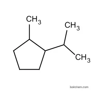 Molecular Structure of 89223-57-4 (Cyclopentane, 1-methyl-2-(1-methylethyl)-)