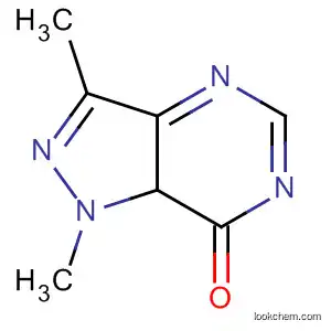 Molecular Structure of 89239-17-8 (7H-Pyrazolo[4,3-d]pyrimidin-7-one, 1,7a-dihydro-1,3-dimethyl-)