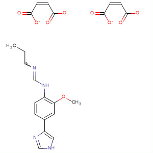 Methanimidamide,  N-[4-(1H-imidazol-4-yl)-2-methoxyphenyl]-N'-propyl-,  (2Z)-2-butenedioate (1:2)
