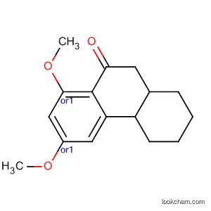 Molecular Structure of 89261-36-9 (9(1H)-Phenanthrenone, 2,3,4,4a,10,10a-hexahydro-6,8-dimethoxy-,
trans-)