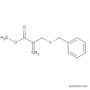 Molecular Structure of 89295-38-5 (2-Propenoic acid, 2-[[(phenylmethyl)thio]methyl]-, methyl ester)