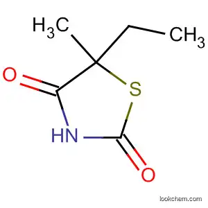 Molecular Structure of 89295-60-3 (2,4-Thiazolidinedione, 5-ethyl-5-methyl-)