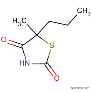Molecular Structure of 89295-74-9 (2,4-Thiazolidinedione, 5-methyl-5-propyl-)