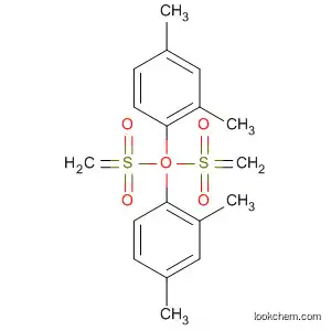 Molecular Structure of 89296-17-3 (Benzene, 1,1'-[oxybis(methylenesulfonyl)]bis[2,4-dimethyl-)