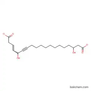 Molecular Structure of 89329-66-8 (14-Pentadecen-11-yne-1,13-diol, diacetate)