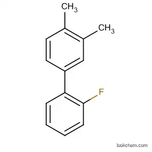 Molecular Structure of 89346-52-1 (1,1'-Biphenyl, 2-fluoro-3',4'-dimethyl-)