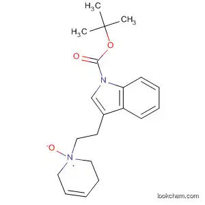 Molecular Structure of 89369-23-3 (1H-Indole-1-carboxylic acid,
3-[2-(3,6-dihydro-1-oxido-1(2H)-pyridinyl)ethyl]-, 1,1-dimethylethyl ester)