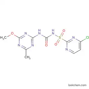 Molecular Structure of 89391-75-3 (3-Pyridazinesulfonamide,
6-chloro-N-[[(4-methoxy-6-methyl-1,3,5-triazin-2-yl)amino]carbonyl]-)