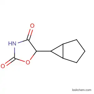 Molecular Structure of 89402-13-1 (2,4-Oxazolidinedione, 5-bicyclo[3.1.0]hex-6-yl-)