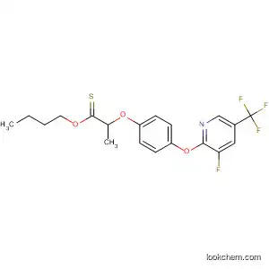 Molecular Structure of 89402-37-9 (Propanethioic acid,
2-[4-[[3-fluoro-5-(trifluoromethyl)-2-pyridinyl]oxy]phenoxy]-, S-butyl ester)