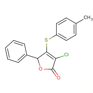 2(5H)-Furanone, 3-chloro-4-[(4-methylphenyl)thio]-5-phenyl-