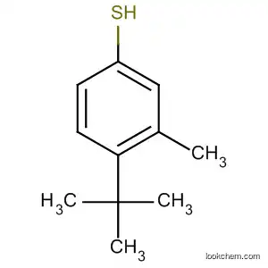 Molecular Structure of 89403-64-5 (Benzenethiol, 4-(1,1-dimethylethyl)-3-methyl-)