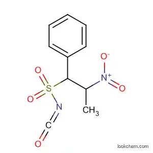 Molecular Structure of 89404-62-6 (Benzeneethanesulfonyl isocyanate, b-methyl-2-nitro-)