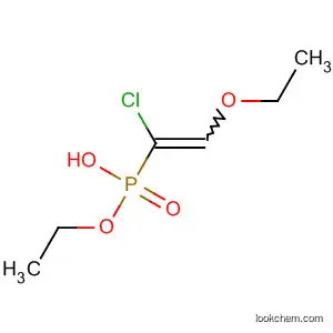 Molecular Structure of 89404-65-9 (Phosphonic acid, (1-chloro-2-hydroxyethenyl)-, diethyl ester)