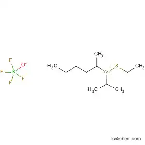 Molecular Structure of 89404-93-3 (Arsonium, butylethyl(ethylthio)(1-methylethyl)-, (S)-, tetrafluoroborate(1-))