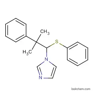 Molecular Structure of 89442-54-6 (1H-Imidazole, 1-[2-methyl-2-phenyl-1-(phenylthio)propyl]-)