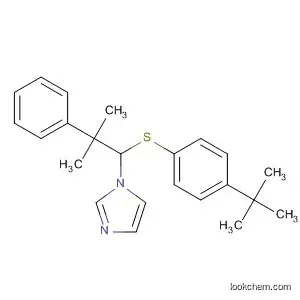 Molecular Structure of 89442-66-0 (1H-Imidazole,
1-[1-[[4-(1,1-dimethylethyl)phenyl]thio]-2-methyl-2-phenylpropyl]-)
