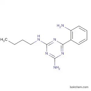 Molecular Structure of 89445-09-0 (1,3,5-Triazine-2,4-diamine, 6-(2-aminophenyl)-N-butyl-)