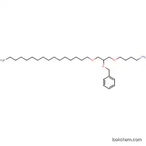Molecular Structure of 89449-10-5 (1-Butanamine, 4-[3-(hexadecyloxy)-2-(phenylmethoxy)propoxy]-)