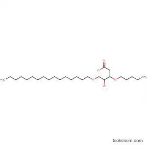 Molecular Structure of 89449-12-7 (2-Propanol, 1-(4-aminobutoxy)-3-(hexadecyloxy)-, acetate (salt))
