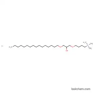 Molecular Structure of 89449-16-1 (1-Butanaminium,
4-[3-(hexadecyloxy)-2-hydroxypropoxy]-N,N,N-trimethyl-, chloride)