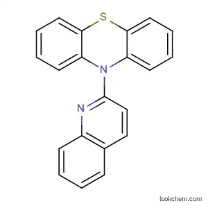 Molecular Structure of 89480-04-6 (10H-Phenothiazine, 10-(2-quinolinyl)-)