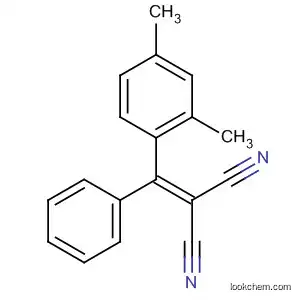 Molecular Structure of 89482-97-3 (Propanedinitrile, [(2,4-dimethylphenyl)phenylmethylene]-)