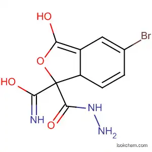 Molecular Structure of 89525-90-6 (2-Benzofurancarboximidic acid, 5-bromo-3-hydroxy-,
1-methylhydrazide)