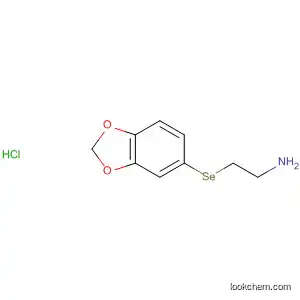 Molecular Structure of 89525-98-4 (Ethanamine, 2-(1,3-benzodioxol-5-ylseleno)-, hydrochloride)
