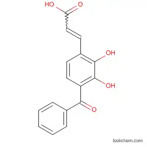 Molecular Structure of 89527-34-4 (2-Propenoic acid, 3-(benzoyldihydroxyphenyl)-)