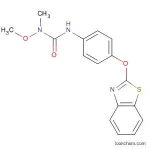 Molecular Structure of 89570-43-4 (Urea, N'-[4-(2-benzothiazolyloxy)phenyl]-N-methoxy-N-methyl-)