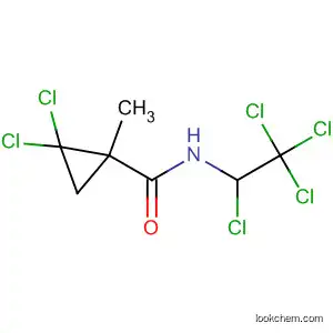 Molecular Structure of 89571-64-2 (Cyclopropanecarboxamide,
2,2-dichloro-1-methyl-N-(1,2,2,2-tetrachloroethyl)-)