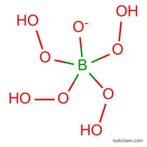 Molecular Structure of 89575-49-5 (Borate(1-), tetrakis(hydroperoxy)-)