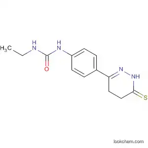 Molecular Structure of 89623-59-6 (Urea, N-ethyl-N'-[4-(1,4,5,6-tetrahydro-6-thioxo-3-pyridazinyl)phenyl]-)