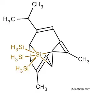 Molecular Structure of 89624-47-5 (Silane,
[1,2,6,7-tetrahydro-3,8-dimethyl-5-(1-methylethyl)-1,2,6,7-azulenetetrayl]
tetrakis-)