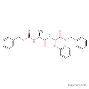 Molecular Structure of 89626-02-8 (Glycine, N-[N-[(phenylmethoxy)carbonyl]-L-alanyl]-2-(2-pyridinylthio)-,
phenylmethyl ester)