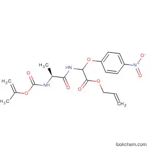 Molecular Structure of 89626-08-4 (Glycine, 2-(4-nitrophenoxy)-N-[N-[(2-propenyloxy)carbonyl]-L-alanyl]-,
2-propenyl ester)