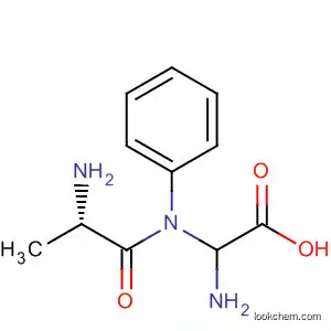 Molecular Structure of 89626-28-8 (Glycine, N-L-alanyl-2-(phenylamino)-, (S)-)
