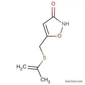 Molecular Structure of 89660-70-8 (3(2H)-Isoxazolone, 5-[(2-propenylthio)methyl]-)