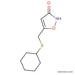 Molecular Structure of 89660-72-0 (3(2H)-Isoxazolone, 5-[(cyclohexylthio)methyl]-)