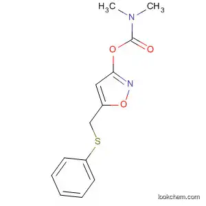 Molecular Structure of 89661-45-0 (Carbamic acid, dimethyl-, 5-[(phenylthio)methyl]-3-isoxazolyl ester)